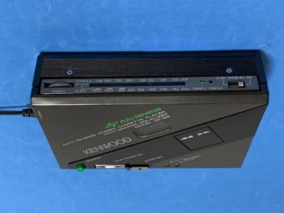 KENWOOD CP-G5 Auto Reverse Stereo Cassette Player Tested Working