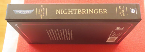 Spiele Workshop schwarze Bibliothek Nightbringer 20th Anniversary Edition neues Buch - Bild 3 von 3