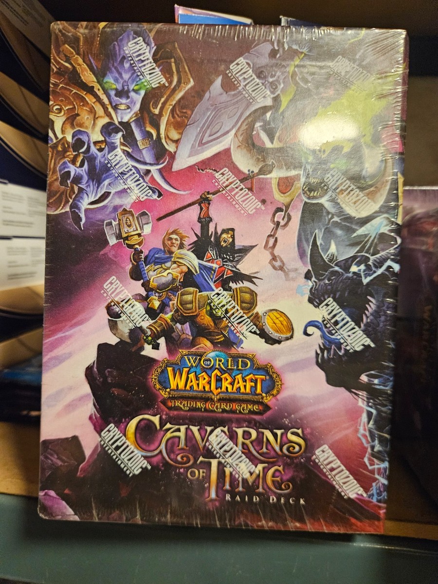 World Of Warcraft Caverns Of Time Raid Deck - RARE DECK NEW SEALED | eBay