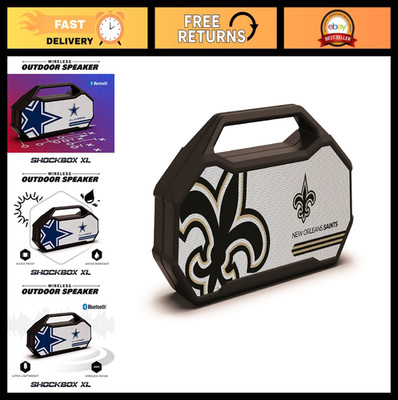 Wireless Bluetooth Speakers for NFL Fans - Portable, Waterproof, High Sound Qual
