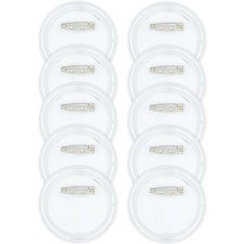 25 PCS 2.3 Inch Clear Blank Pins Photo Button Maker DIY Crafts Custom Gifts