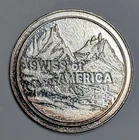 Vintage Swiss of America 1 oz .999 Silver Round ~ SOA