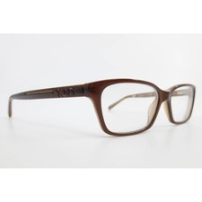 DKNY DY 4630 3558 Brown Rectangular Eyeglasses Frames 53-16-140 Mens Womens