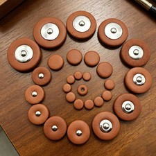 28 Pieces Soprano Sax Pad Set Good Sealing Saxophone Tone Hole Pads