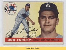 1955 Topps Bob Turley #38 READ 9ap