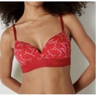 Women's Pink Victoria Secret Wear Everywhere Wireless Push Up Bra Bundle sz 38D