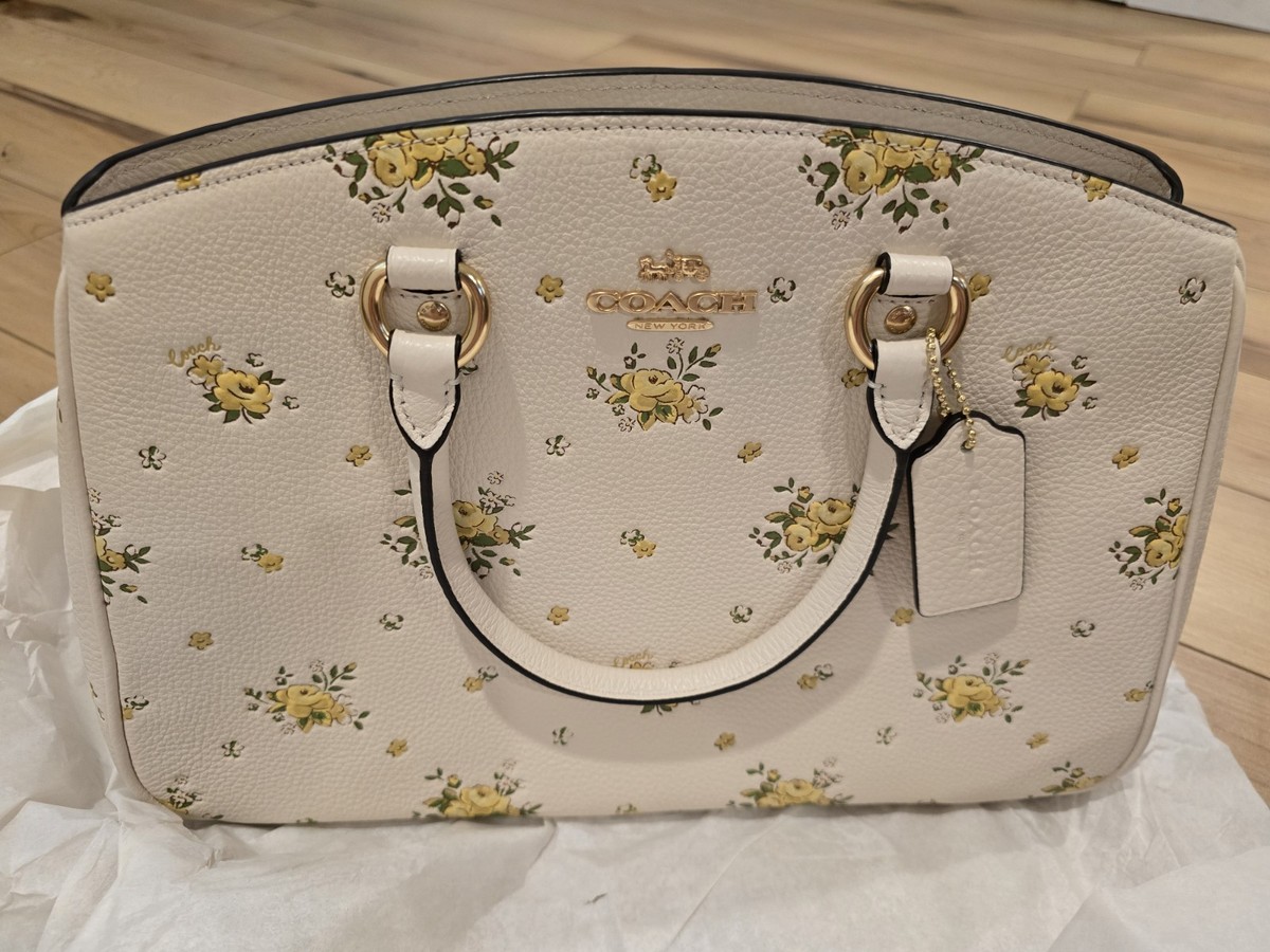 日本未入荷 Coach Savannah Carryall Bag サバンナ 花柄 CAL41 Coach CAL41 Savannah Carryall Bag With Floral Print