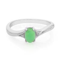 Cavill Ring Sterlingsilber 925 Chrysopras Oval Damen Schmuck Geschenk