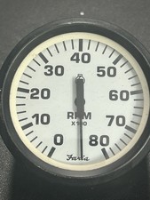 Faria 8K RPM Gauge Mercury