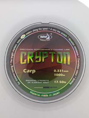 Katran Crypton Carp 0.331mm Angelschnur Karpfenangeln Monofil Fluoactiv 
