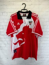 ATHLETIC BILBAO 1997 1998 VINTAGE RETRO FOOTBALL SHIRT JERSEY HOME SIZE XL