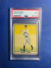 1941 Play Ball Buddy Lewis #47 PSA 4