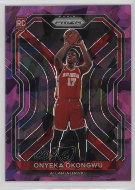 2020-21 Panini Prizm Purple Ice Prizm 30/175 Onyeka Okongwu #260 Rookie RC