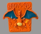 Vintage Retro Pokemon Figural Embossed Charizard Playing Trading Card Case