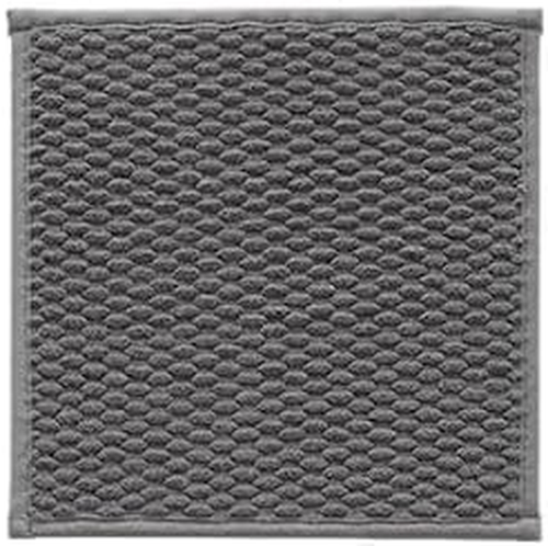 Kleine dunkelgraue Badematte 12x12 Zoll niedriger Flor schnelltrocknend saugfähig Teppich Zum Selbermachen - Bild 9 von 9