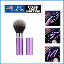 Cruelty-Free Retractable Kabuki Brush with Portable Design Makeup Must-Have