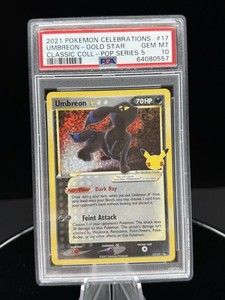 ポケモンカード ブラッキーUMBREON-GOLD STAR PSA 10 Psa 10 Umbreon
