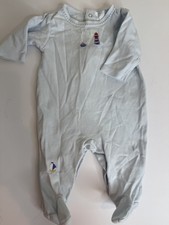 Kissy Kissy Baby Footed Pajamas 0-3 Months Lighthouse Boat Nautical Peru Pajamas