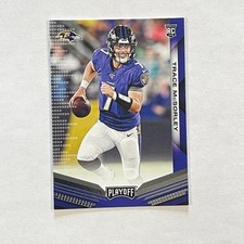 2019 Panini Playoff #254 Trace McSorley Baltimore Ravens Rookie Card. rookie card picture