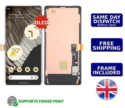 Für Google Pixel 7 Pro OLED Ersatz Bildschirm + Rahmen enthalten getestet UK Verkäufer
