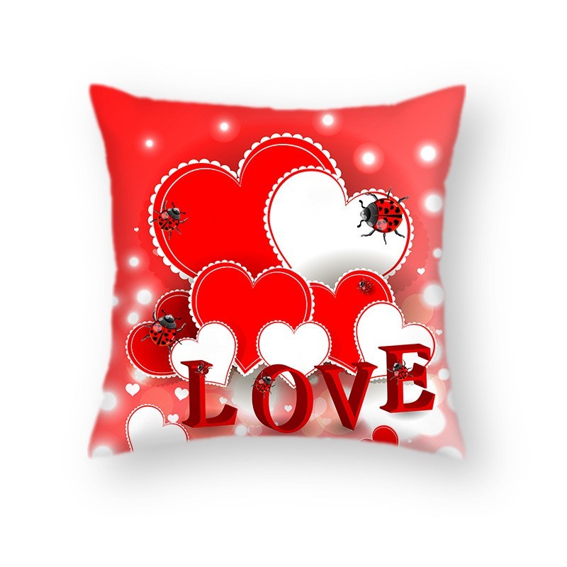 Lambo Oreiller Coeur, Coeur Main, Coussin D'amour En Forme De Cœur Moelleux Avec Bras, Coussin Décoratif En Forme De Cœur D'amour, Confortable Pour