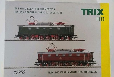 Trix Ho 22252 Elektrolokomotive BR EP 5 Epoche II / BR E 52 Epoche III Neu