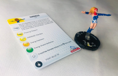 Heroclix Harbinger #039 seltene Figur Modell Vintage