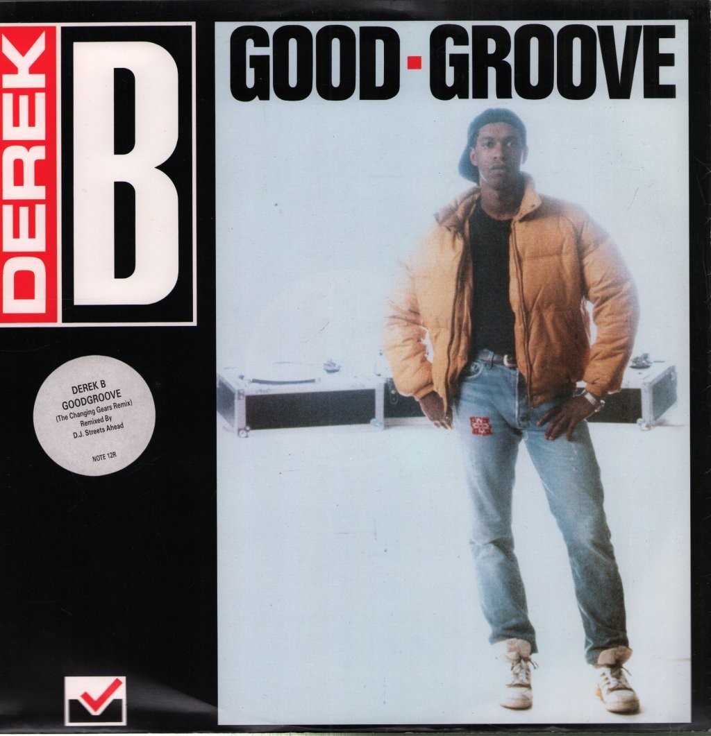 Derek B Good Groove 12"" vinyl UK Music of Life 12"" in pic sleeve NOTE12