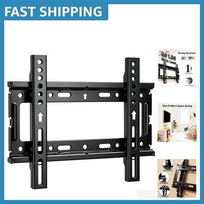 Elegant Wall Mount Bracket for 17-43 Inch TVs - Ultra Slim & Space-Saving Design