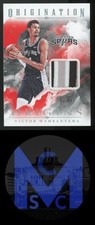 2024-25 Origins #OM-VWE Victor Wembanyama Origination Memorabilia Red #/49