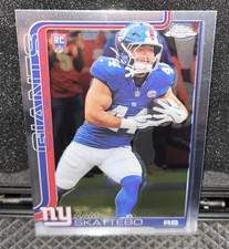 Cam Skattebo RC 2025 Topps Chrome Base Rookie #331