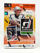 2018 Donruss Football Cards Box Panini NFL Trading Cards