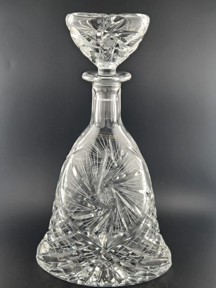 vintage crystal decanter products for sale | eBay