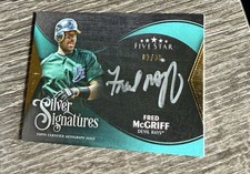2024 Topps Five Star Fred McGriff Silver Signatures On-Card Auto #03/10 HOF Rare