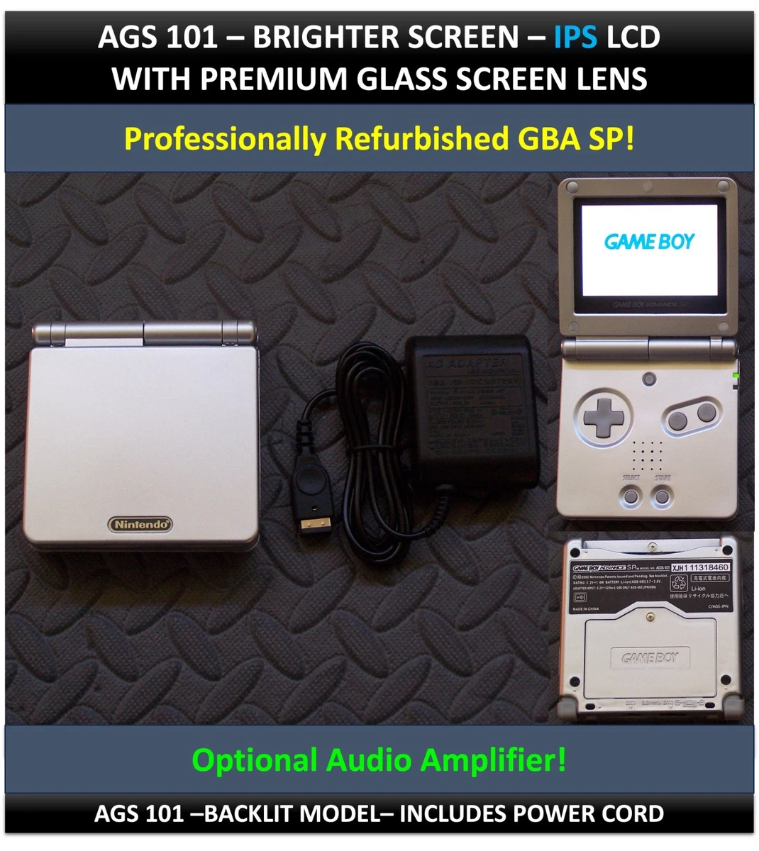 Preços baixos em Nintendo Game Boy Advance SP Prata Consoles de