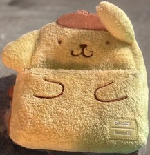 Loungefly Sanrio Hello Kitty and Friends Pompompurin Fuzzy Mini Backpack Bag