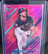 TOPPS FINEST 2025: DYLAN CREWS MAGENTA REFRACTOR ROOKIE #280 /200 NATIONALS