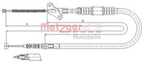 Bremsseil Seilzug Feststellbremse Metzger Autoteile 17.2721 FüR Opel Frontera
