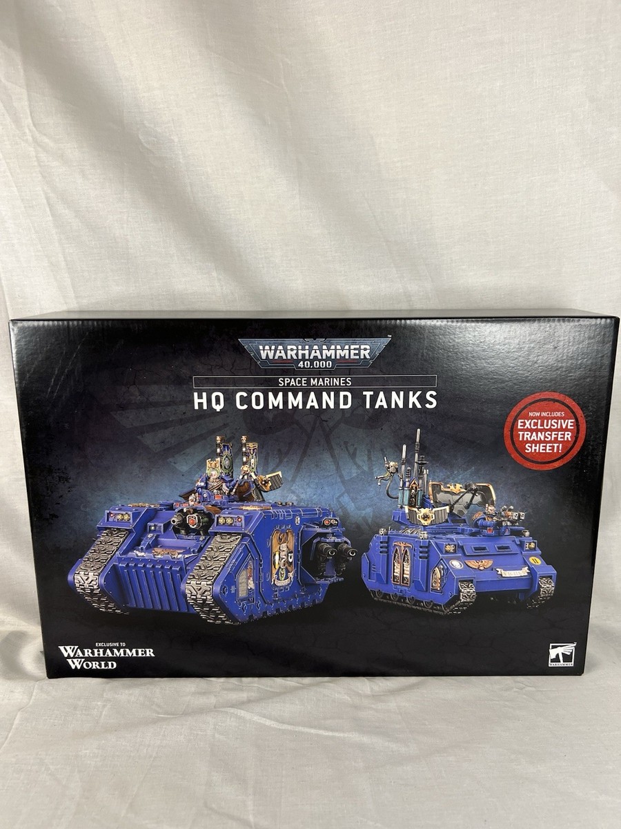 Warhammer 40k Space Marine HQ Command Tanks for sale online | eBay UK