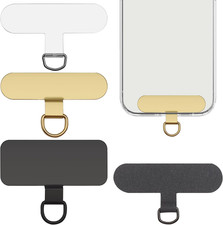 Phone Tether Tab, 4 Pack Universal Phone Lanyard Patch without Adhesive,Phone St