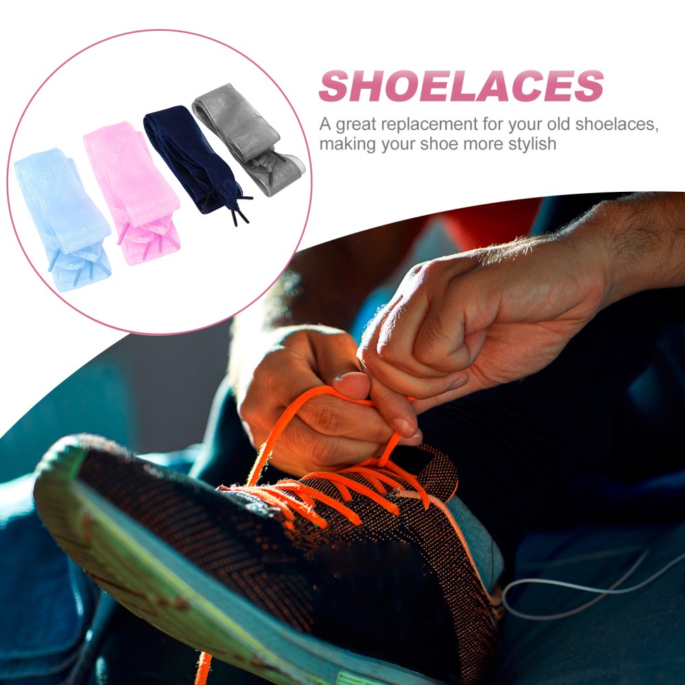 APL 4 Paia Lacci Donna Accessori Decorativi Donna Scarpe Lacci