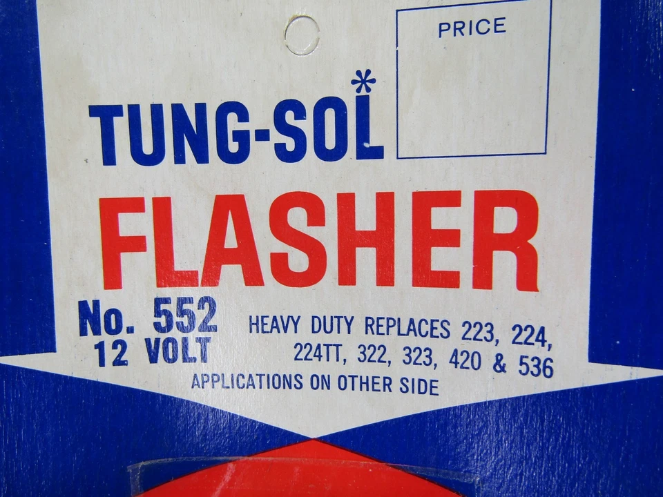 Chevrolet Corvette 1967-1971 Tung Sol 552 12V Flasher Camaro Chevelle🔥OEM🔥NOS Foto 2 de 4