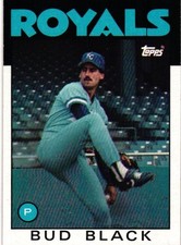 1986 Topps #697 Bud Black