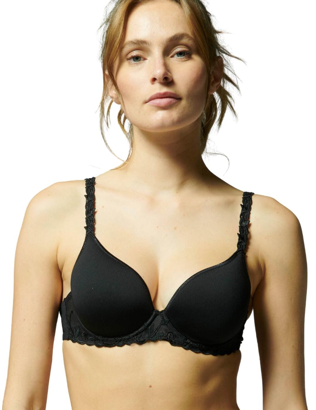36B Simone Perele Andora Bra Underwired Moulded Spacer Plunge Womens Bras 131316