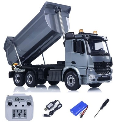 DoubleE 1:20 Metal RC Electric Lifting Dump Truck E590 003 Tipper RTR Sounds