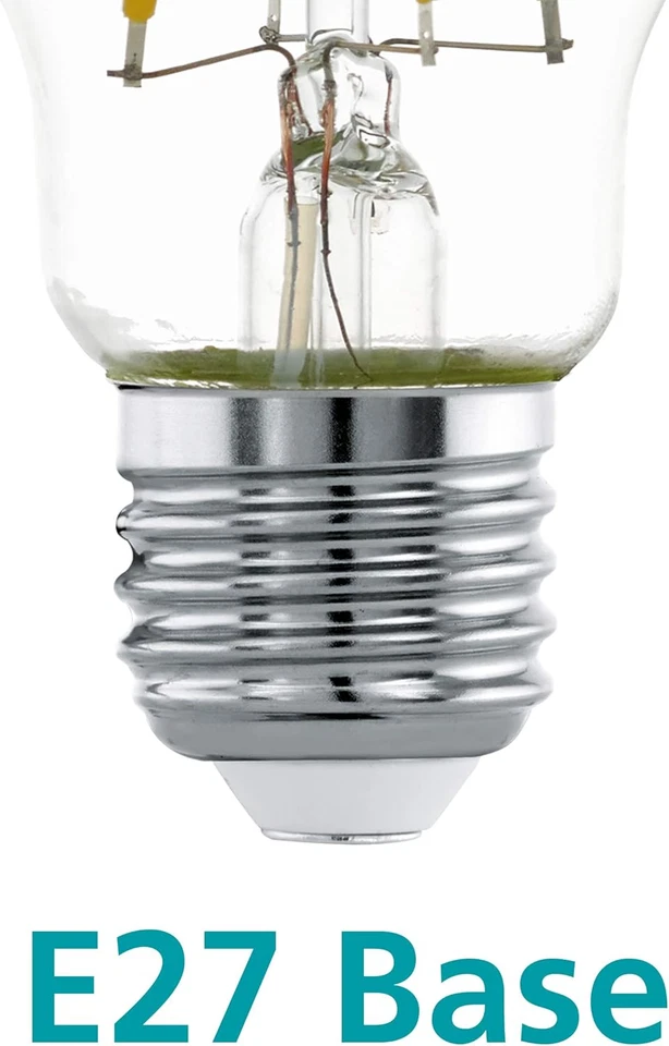 E27 LED, Lampadina a Specchio Color Argento, Antiabbagliante, 7,5 Watt (Equivale - Immagine 4 di 4