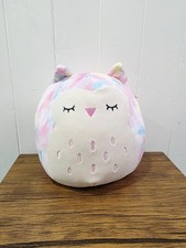 Squishmallows Lesedi The Tie-Dye Owl Plush Toy 7-inch Very Good Condition