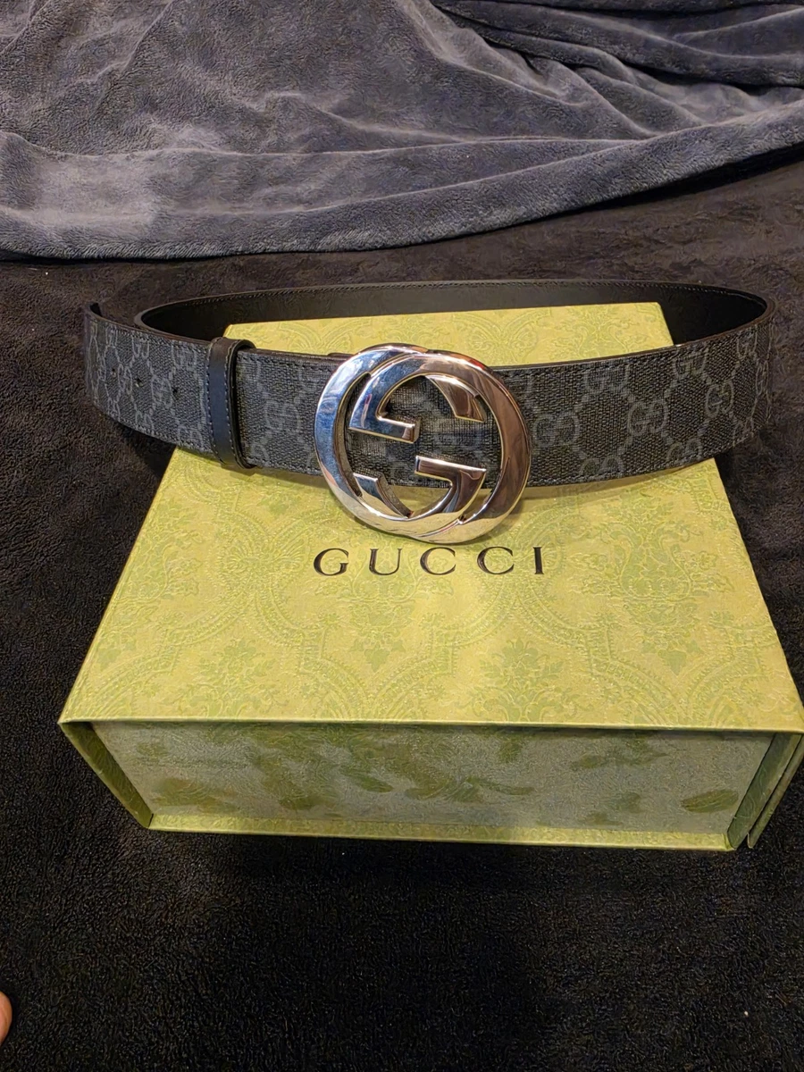 Gucci Gray Belts for Men for sale - eBay