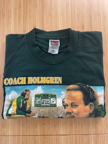 VTG 90's Green Bay Packers Coach Holmgren Shirt Size XL Super Bowl 7UP Promo - Picture 7 of 8