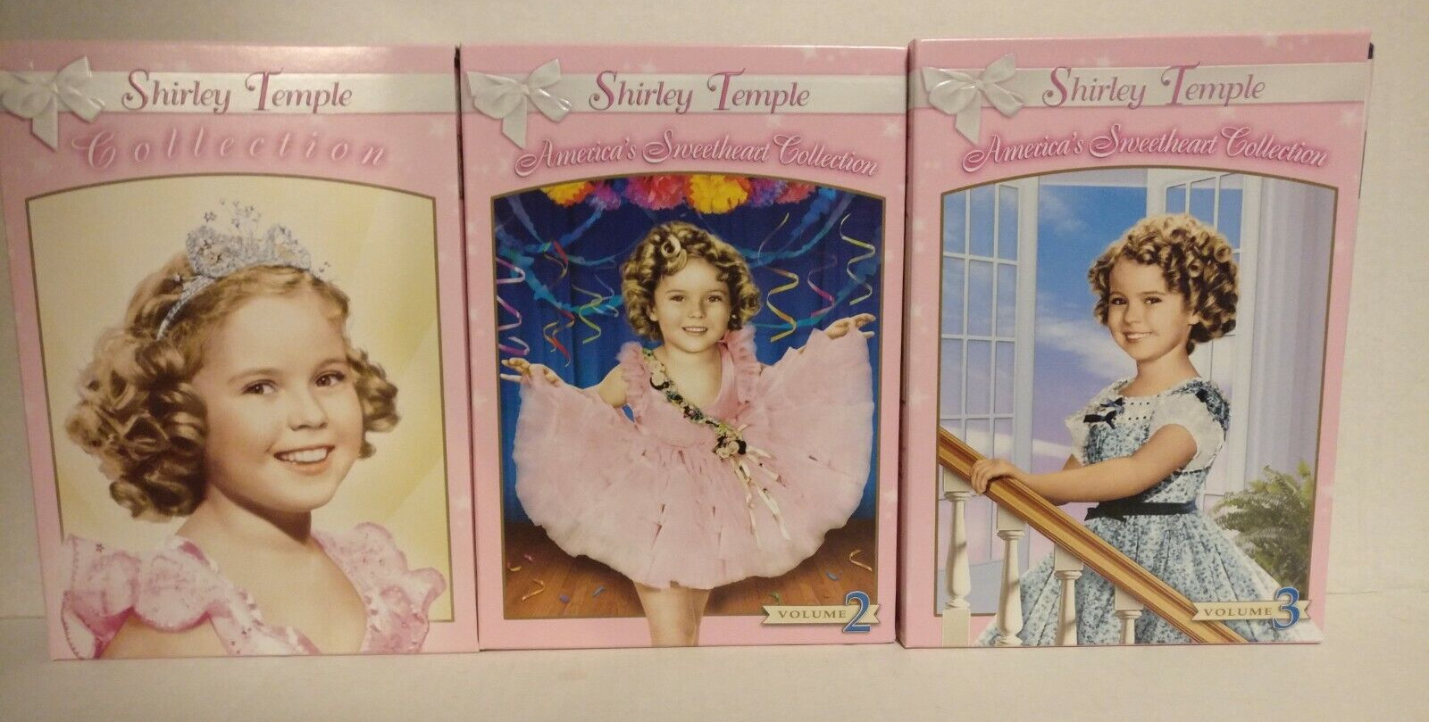 Shirley Temple America’s Sweetheart Collection Volume 1,2&3 (3 Sets=9 DVD's)